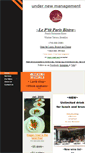 Mobile Screenshot of leptitparisbistro.com